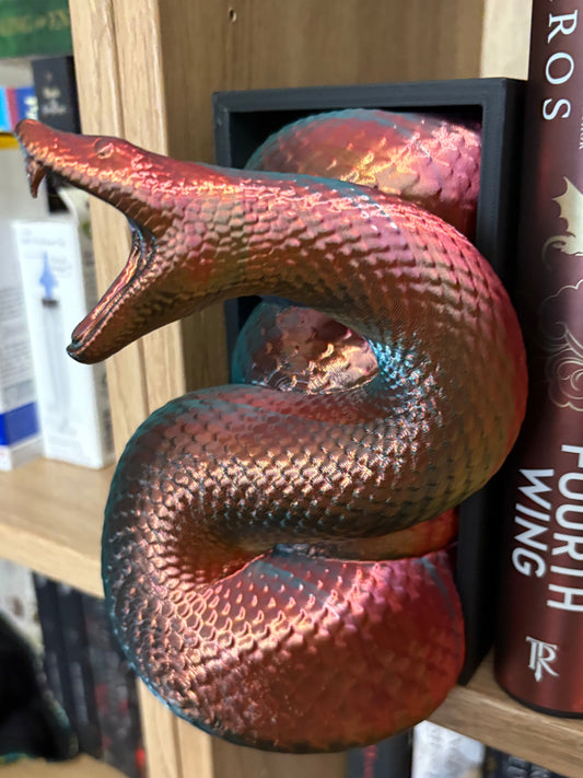 4 way colour Basilisk/Snake Book Nook (Green/Red/GoldBlack)