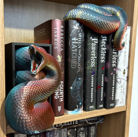 4 way colour Basilisk/Snake Book Nook (Green/Red/GoldBlack)